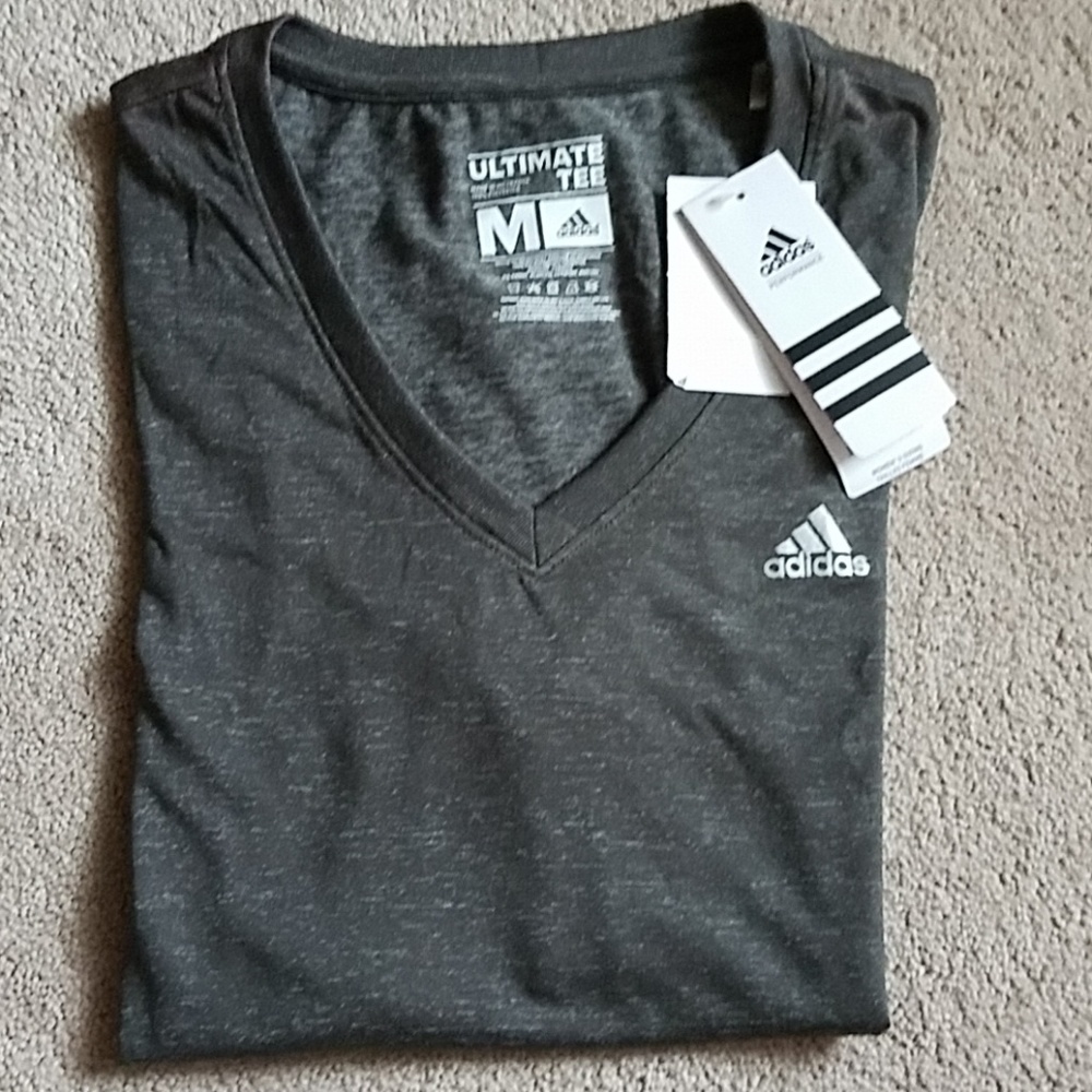 Adidas Women's Ultimate Short Sleeve VNeck